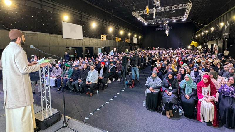 UK: Shaykh Hammad Mustafa al-Madani al-Qadri addresses "The Mercy Conference"