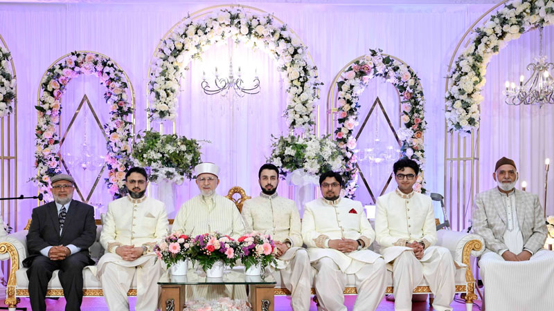 Wedding Ceremony of Shaykh Hammad Mustafa al-Madani al-Qadri and Sayyida Safa Shahzad Faizi Held in Paris