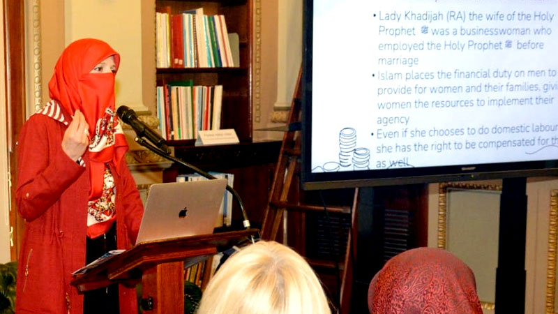 Dr. Ghazala Qadri addressed the Muslim Women’s National Leadership Conference in Victoria: A Call for Gender Equality