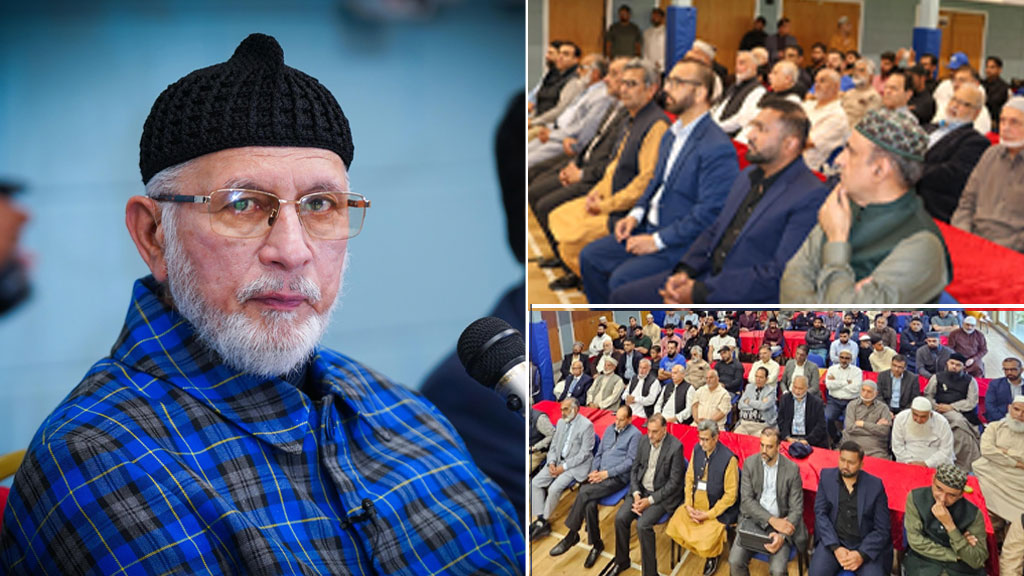 Shaykh-ul-Islam Dr Muhammad Tahir ul Qadri delivers nasiha to MQI members in Dundee