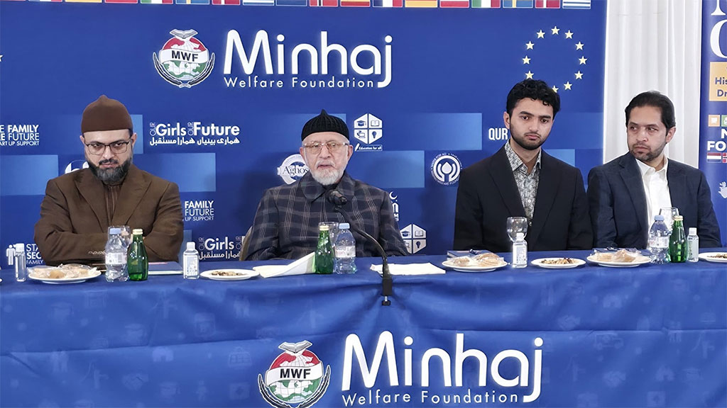 Paris, France: Shaykh-ul-Islam Dr Muhammad Tahir-ul-Qadri graced the Annual Meeting of Minhaj Welfare Foundation (MWF)