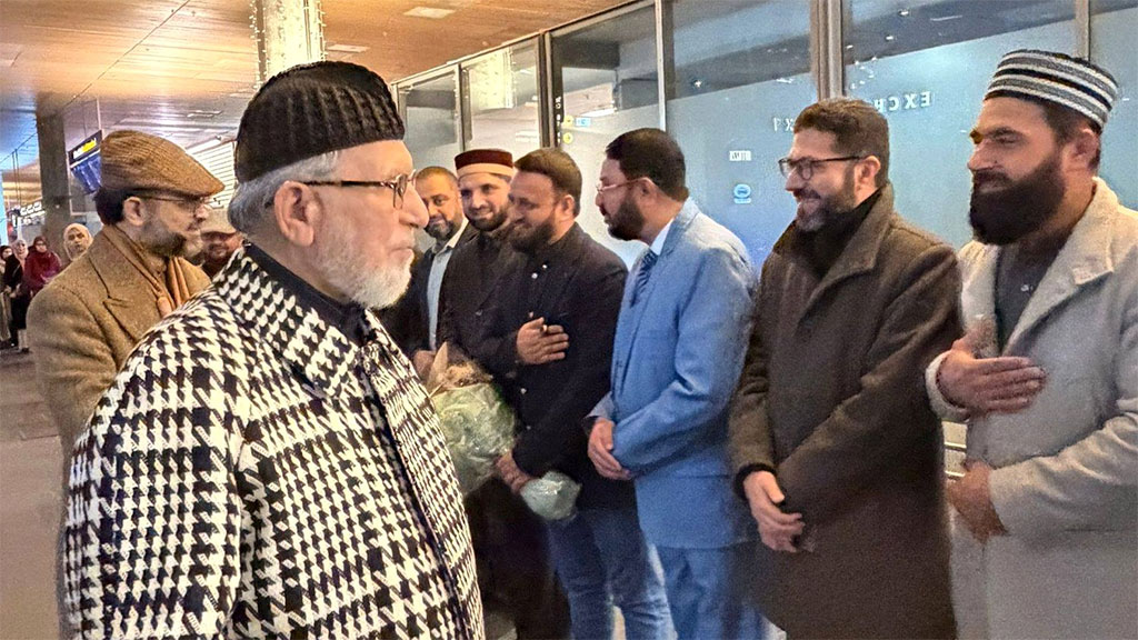 Shaykh-ul-Islam Dr. Muhammad Tahir-ul-Qadri Receives Warm Welcome in Oslo